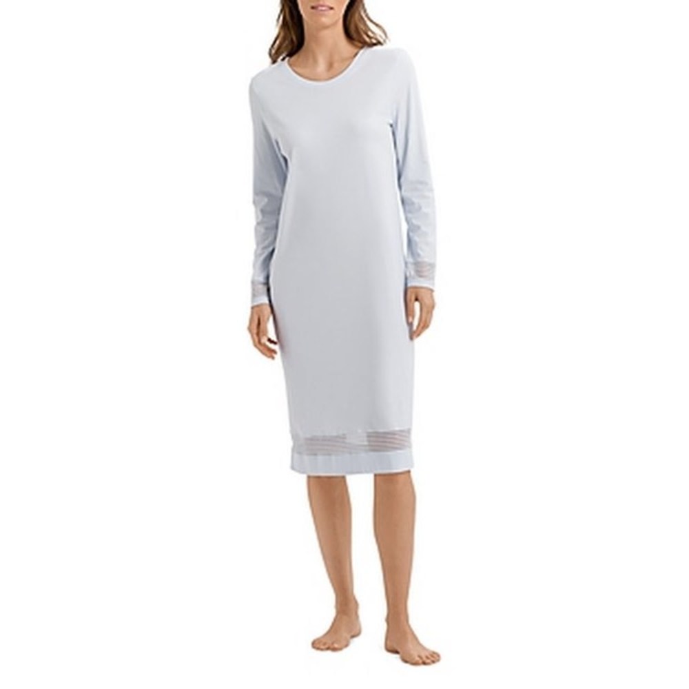 Hanro Ira Long Sleeve Gown, XS